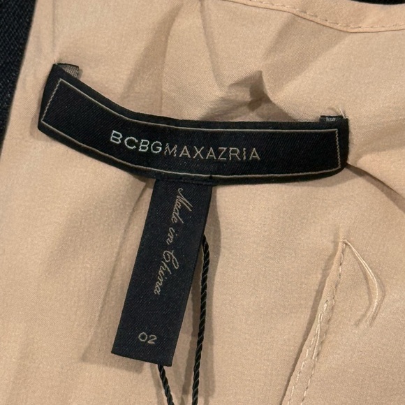 BCBGMaxAzria Womens Black Patterned Mini Dress Size 2 - Picture 11 of 13